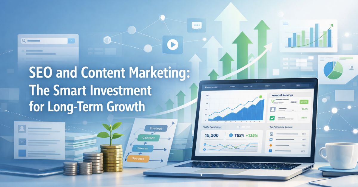 SEO and Content Marketing: The Smart Investment for Long-Term Growth