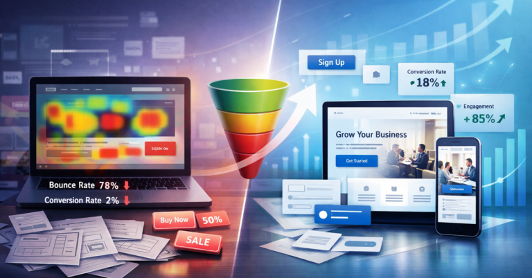 UX/UI Design Strategy: How Better Interfaces Drive More Conversions