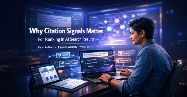 Why Citation Signals Matter for Ranking in AI Search Results