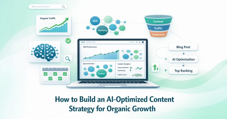 How to Build an AI-Optimized Content Strategy for Organic Growth