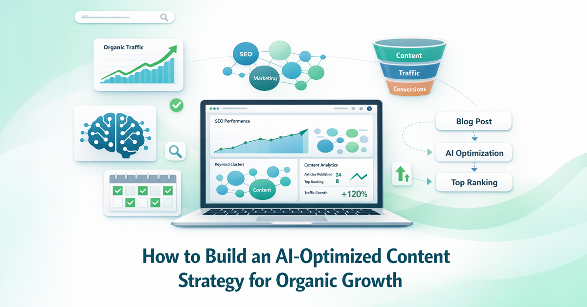 How to Build an AI-Optimized Content Strategy for Organic Growth