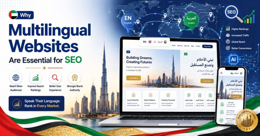 Why Multilingual Websites Are Essential for SEO in UAE