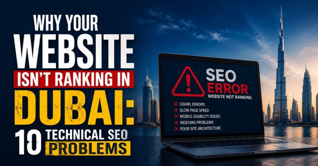 Why Your Website Isn't Ranking in Dubai: 10 Technical SEO Problems