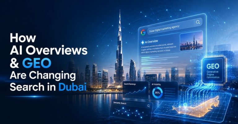 How AI Overviews and GEO Are Changing Search in Dubai